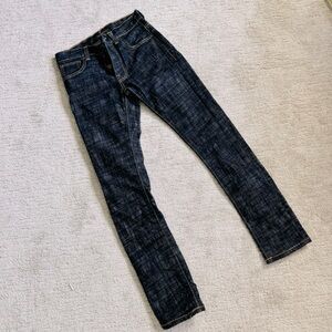 Nudie Jeans Grim Tim Dry Cross Dark Jeans